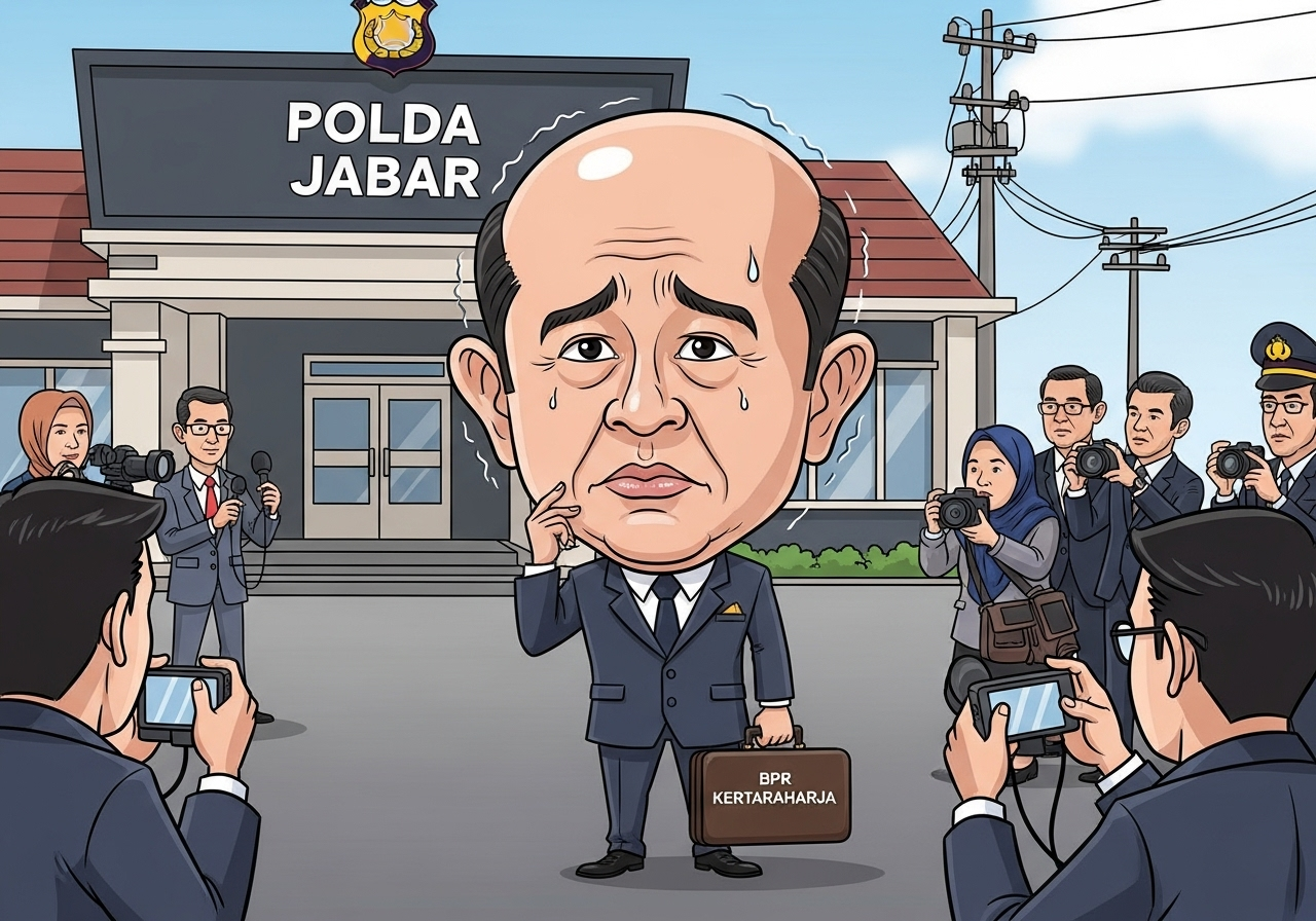 Eks Komisaris Utama BPR Kabupaten Bandung, Uben Yunara, Ditahan Polda Jabar