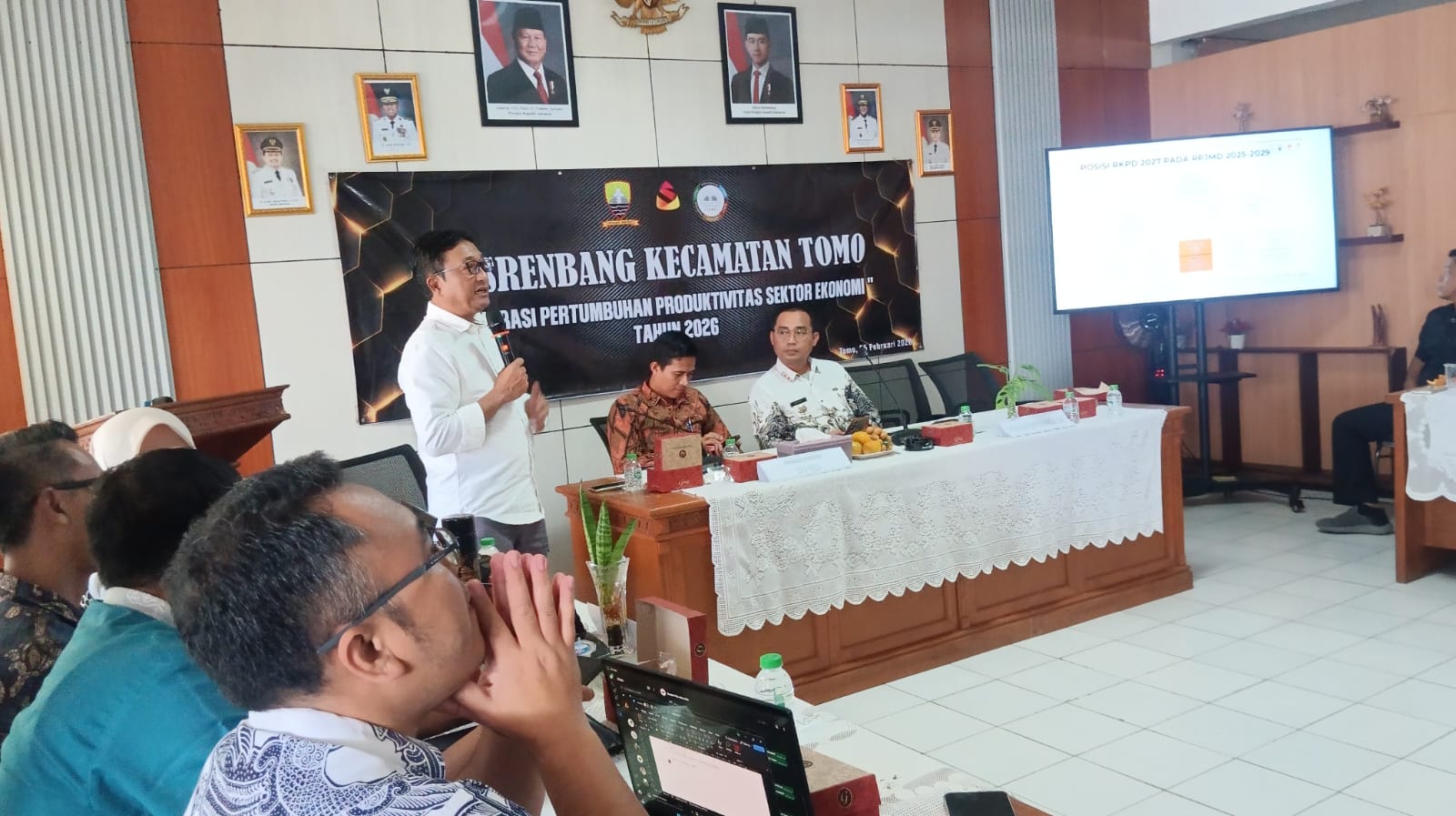 DPRD Kabupaten Sumedang Hadiri Musrenbang Tingkat Kecamatan Tahun 2026