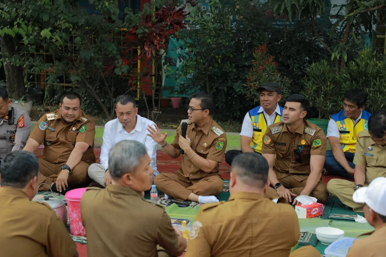 Program Pentahelix Tetap Berjalan, Bupati KDS: Sungai Cisungalah Harus Ada Pelebaran, Tidak Ada Pembebasan  Lahan 