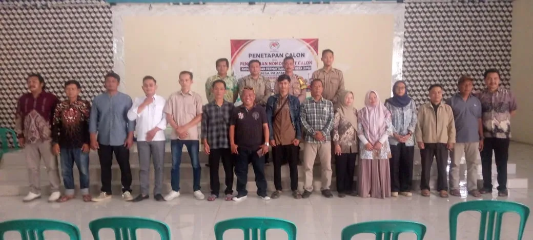 Panitia Laksanakan Pengundian Nomor Urut Calon Anggota BPD Desa Padamukti Masa Bakti 2026–2032