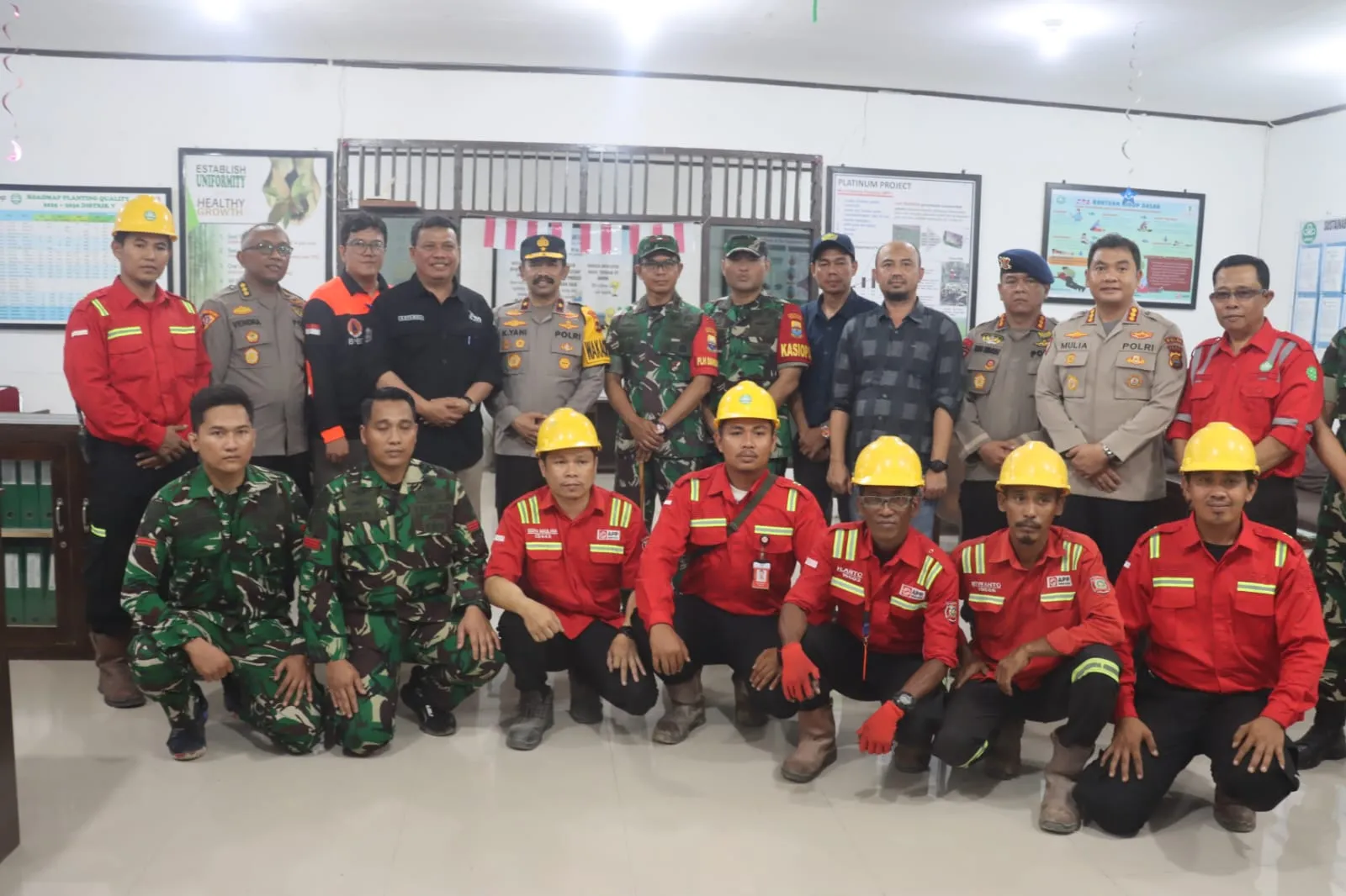 Waka Polda Jambi Tinjau Posko Terpadu Penanganan Karhutla di Tanjab Barat
