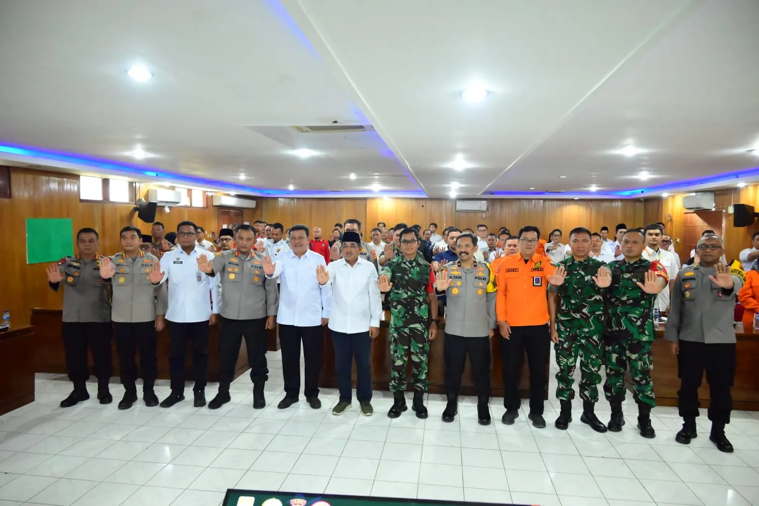 Rakor Penanganan Karhutla Tanjab Barat, Wakapolda Jambi Perkuat Sinergi dan Kesiapsiagaan Lintas Sektor