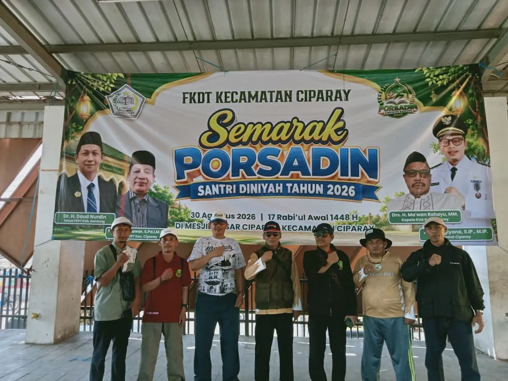 392 Santri Tingkat Kecamatan Ikuti Porsadin VIII, Bukti Kuatnya Pembinaan Madrasah Diniyah Takmiliyah di Ciparay 