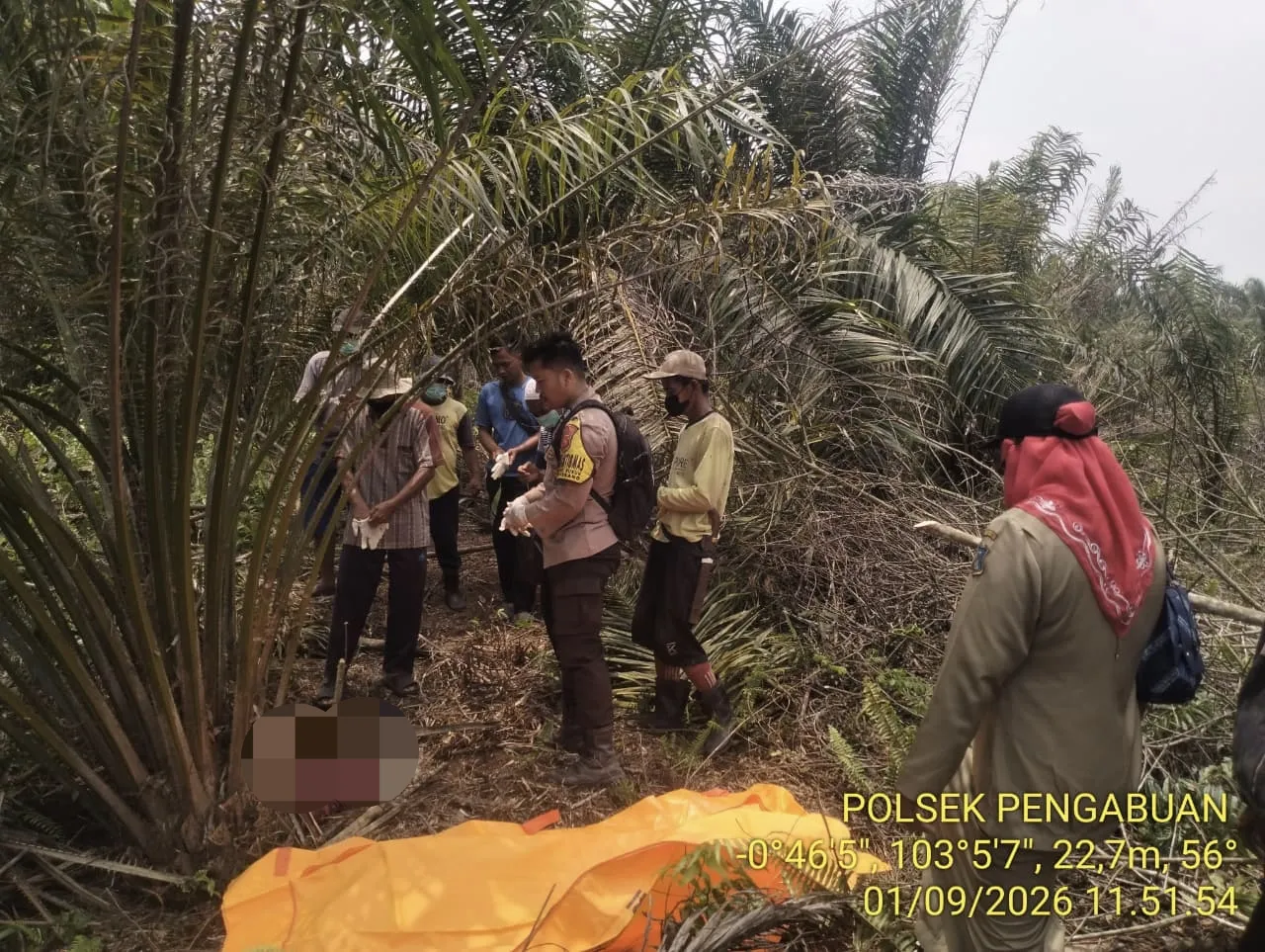 Lansia 95 Tahun yang Hilang Ditemukan Meninggal di Parit Gelap Matahari