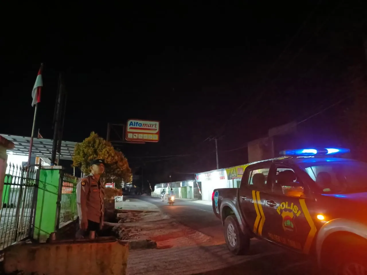 Polsek Leuwidamar Tingkatkan Patroli Malam, Antisipasi Balap Liar dan Tawuran