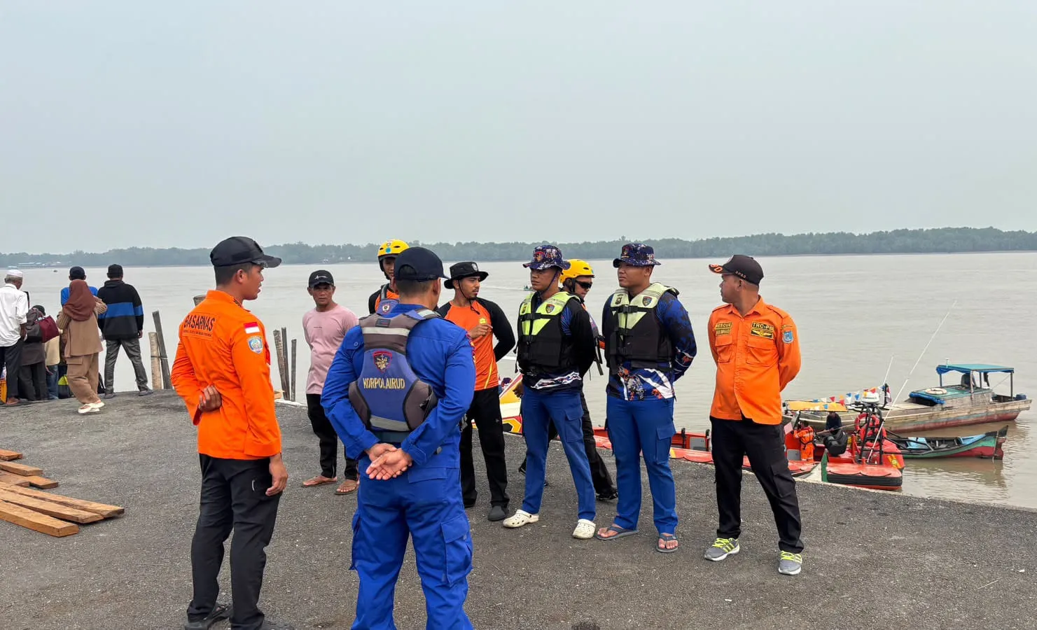 Tim SAR Gabungan Cari Nelayan Hilang di Perairan Kuala Tungkal