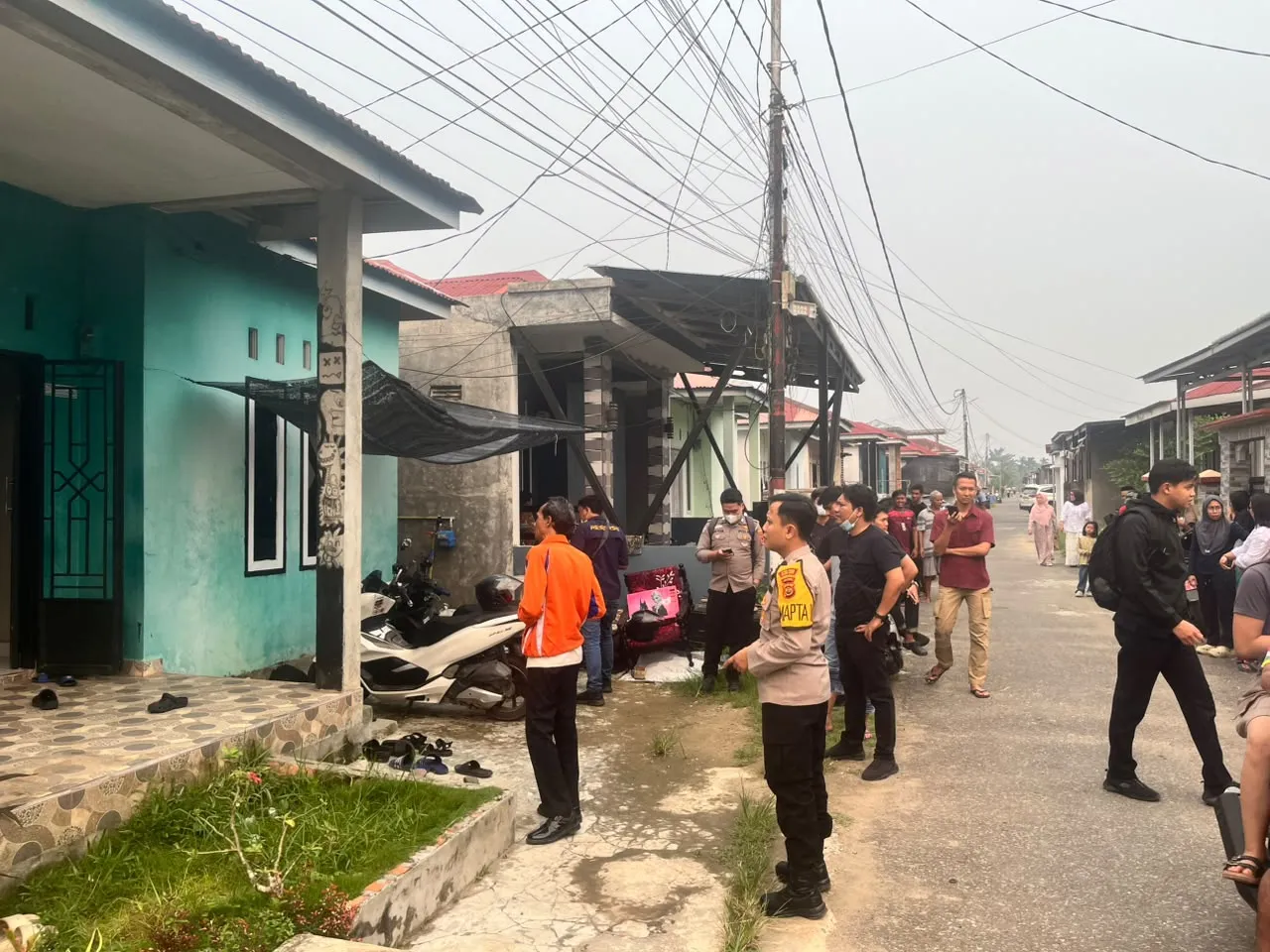 Pria Ditemukan Meninggal Dunia di Perumahan Permata Berlian Kuala Tungkal, Polisi Lakukan Penanganan