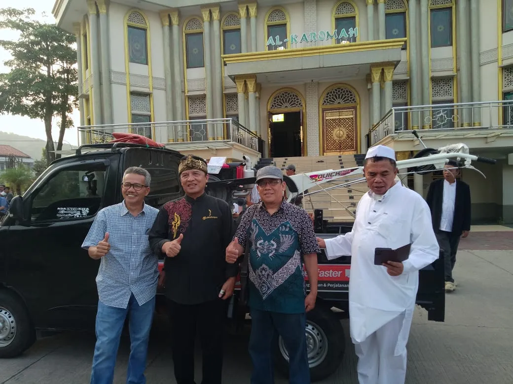 Peduli Petani, Anggota DPR RI Fraksi Golkar, H Dadang M Naser Gelar Bintek Pengelolaan Bantuan Sarpras Pertanian