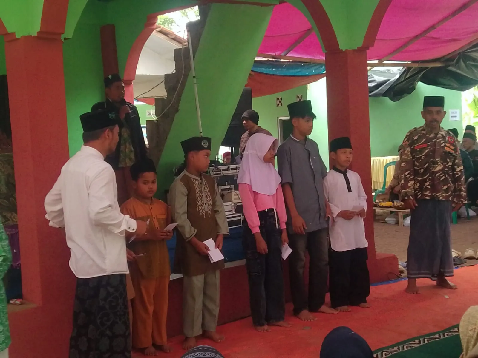 Keluarga Besar MWC NU Arjasari Sukses Gelar Peringatan Hari Santri Nasional ke-22 Tahun 2026