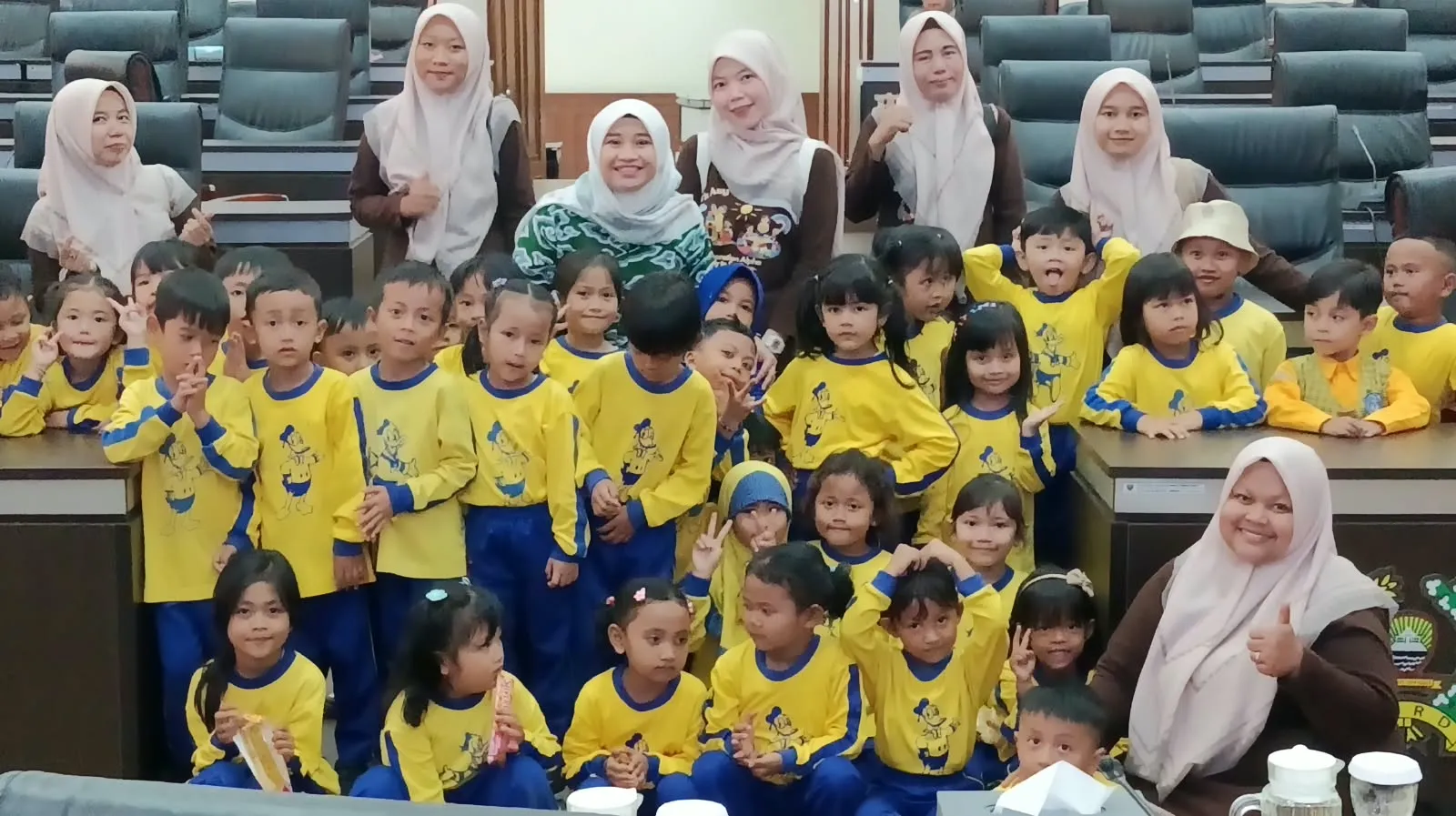 Ceriakan Gedung Dewan, TK Asy-Syatibiiyyah Kunjungi DPRD Sumedang, Kenalkan Profesi Sejak Dini